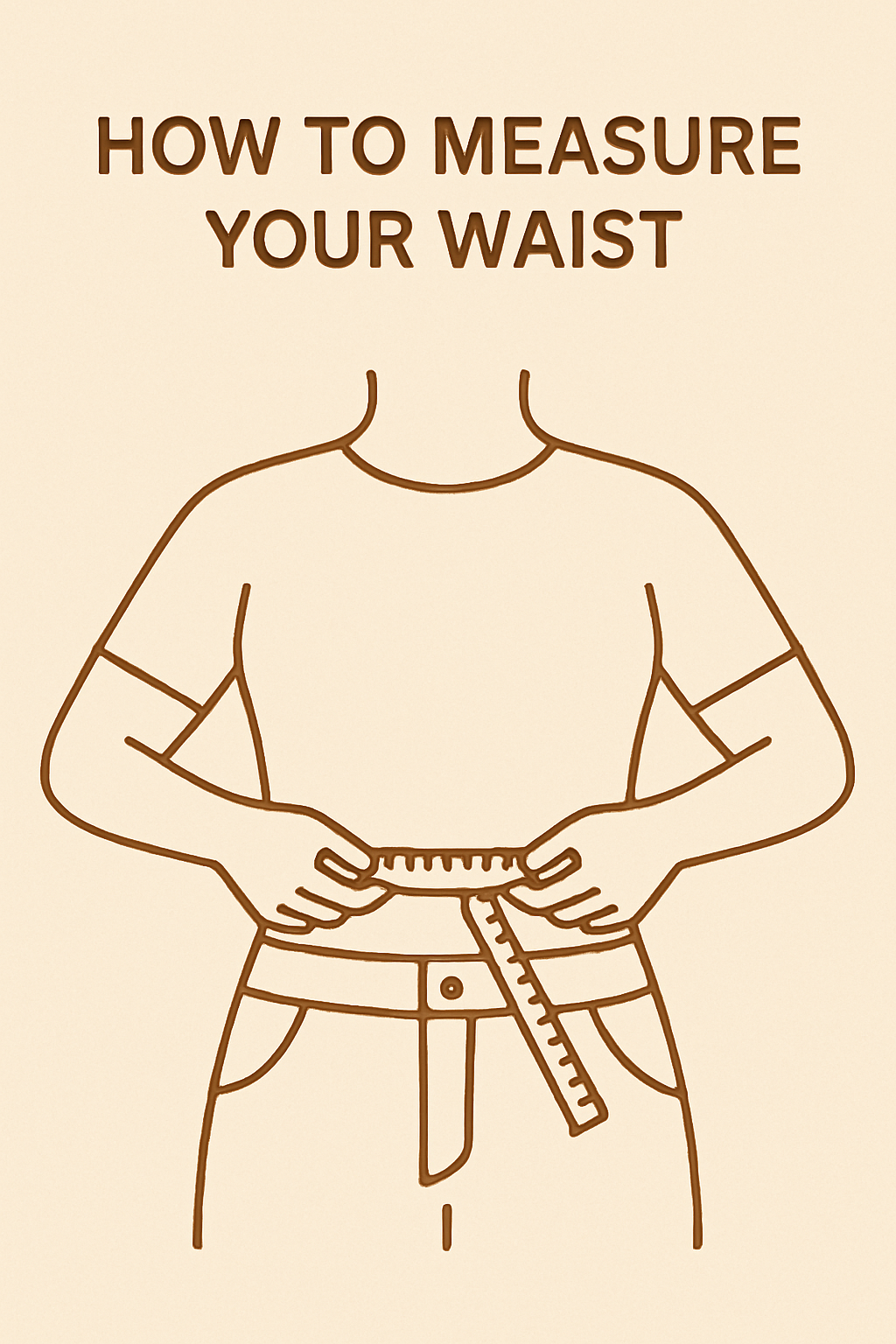 How to measure your waist?