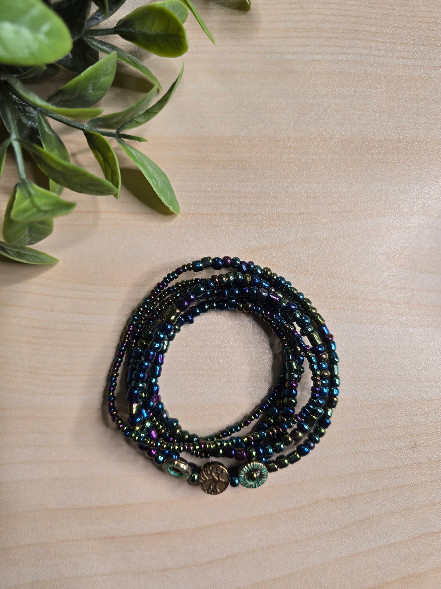 IRIDESCENT TREE Waist Bead