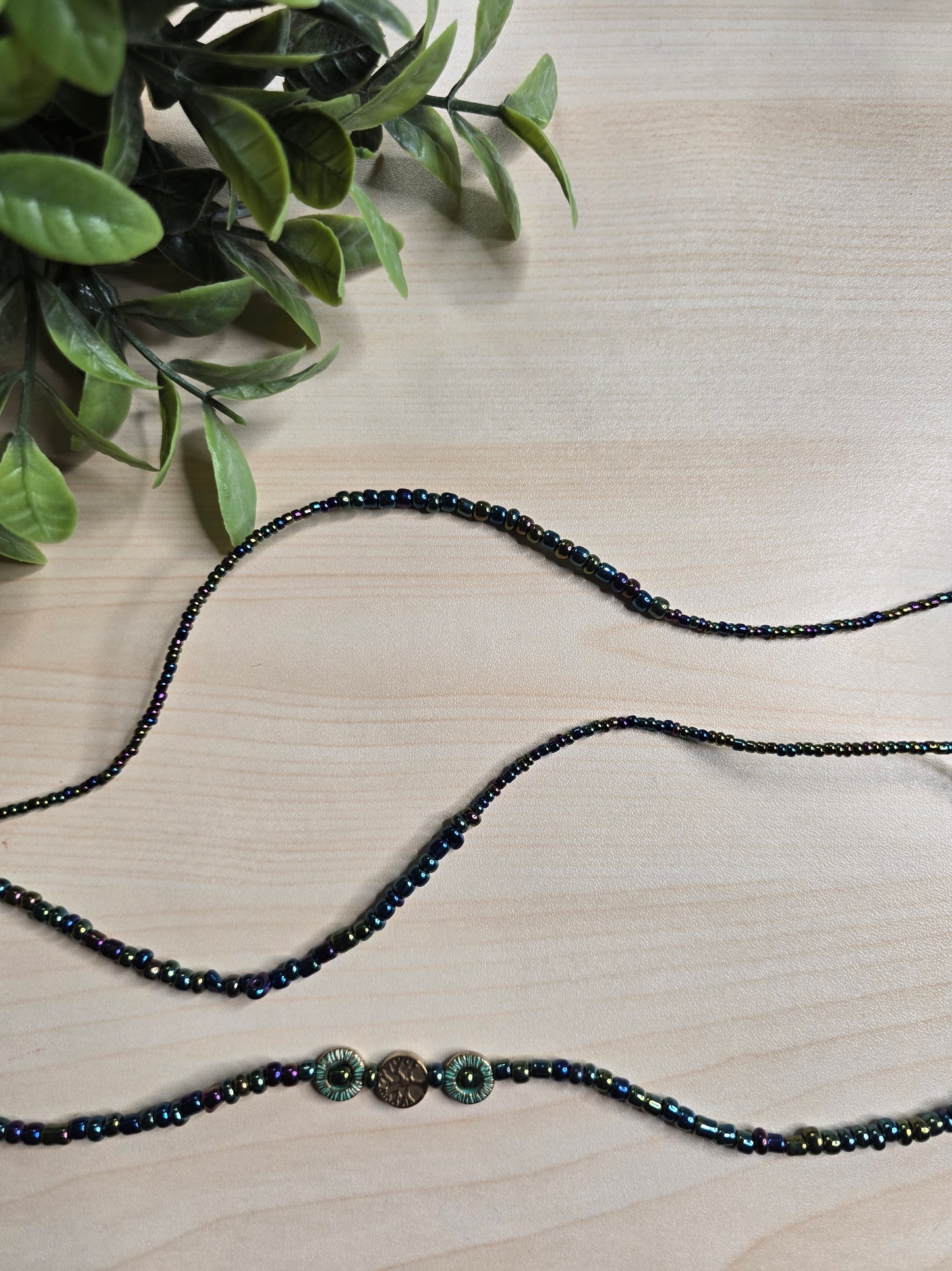 IRIDESCENT TREE Waist Bead